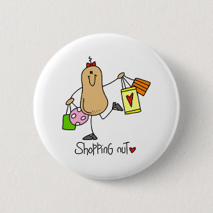 Einkaufsnuss Button
