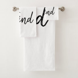 EINKAUFSQUEEN BADHANDTUCH SET