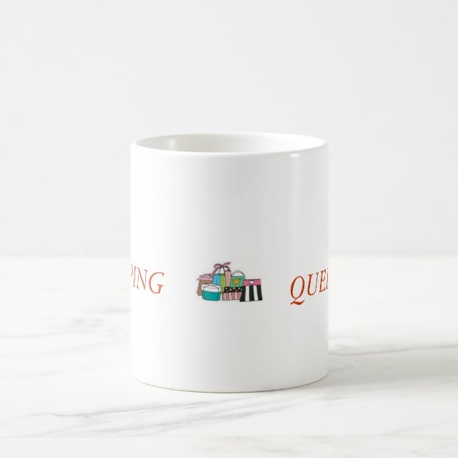EINKAUFSQUEEN KAFFEETASSE (Mittel)