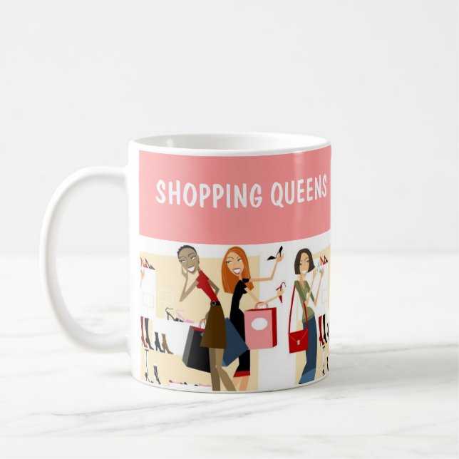 EINKAUFSQUEEN KAFFEETASSE (Links)