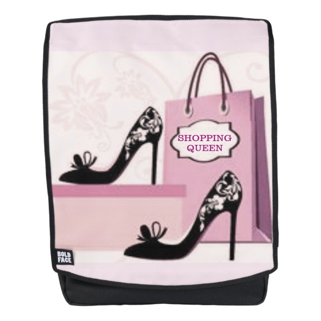 EINKAUFSQUEEN RUCKSACK (Vorderseite)
