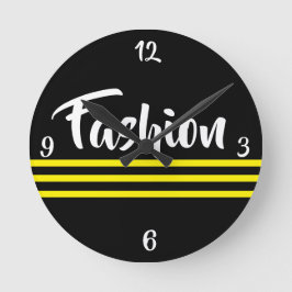 EINKAUFSQUEEN - RUNDE WANDUHR