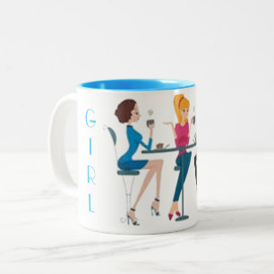 EINKAUFSQUEEN-SAMMLUNG 2-TONKAFFEE-TASSE ZWEIFARBIGE TASSE