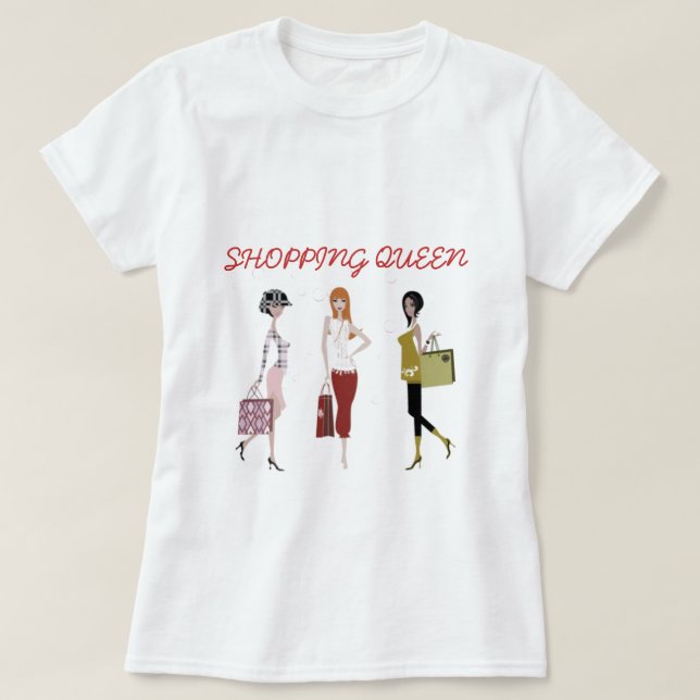 EINKAUFSQUEEN T-Shirt (Design vorne)