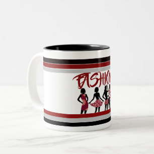 EINKAUFSQUEEN ZWEIFARBIGE TASSE
