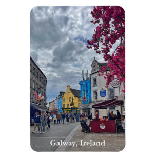 Einkaufsstraße in Galway, Irland Magnet