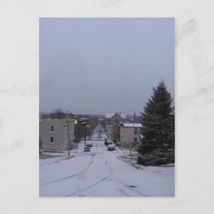 Einkaufsstraße Postkarte