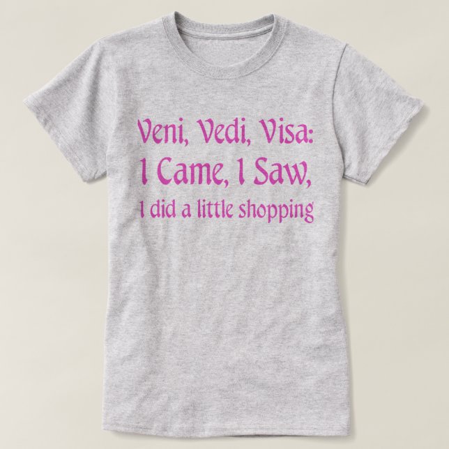 EinkaufsT - Shirt (Design vorne)