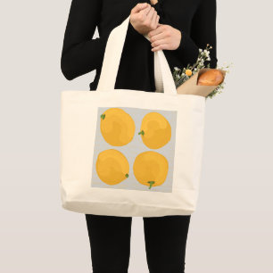 Einkaufstasche mit Orangen