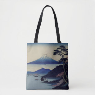 Einkaufstasche - See, Kiefer und Berg - Japan