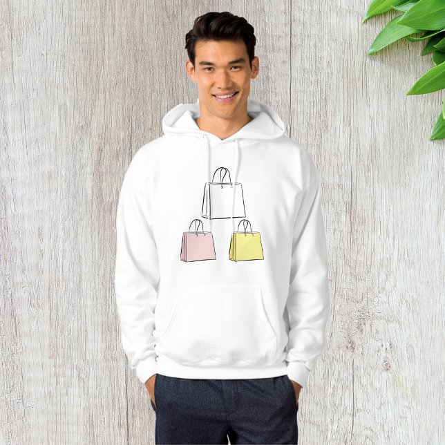 Einkaufstaschen Mens Hoodie (Von Creator hochgeladen)