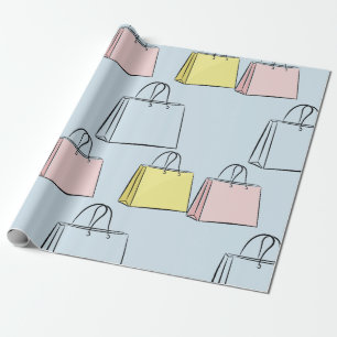 Einkaufstaschen Wrapping Paper Geschenkpapier