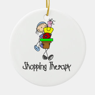 Einkaufstherapie Keramik Ornament