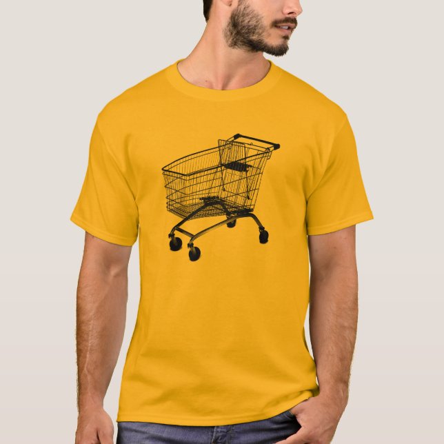 Einkaufswagen T-Shirt (Vorderseite)