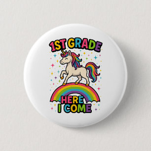 Einklasser hier komme ich Einhorn zurück zur Schul Button