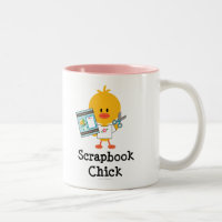 Einklebebuch-Küken-Tasse