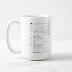 Einkommenssteuer-Form 1040 Tasse