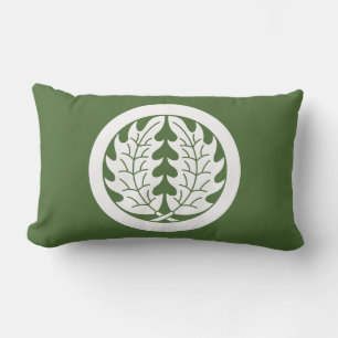 Einkreisen heiliger Blätter Lendenkissen