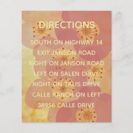 Einladende Eintrittskarte für Hochzeiten Asiatisch