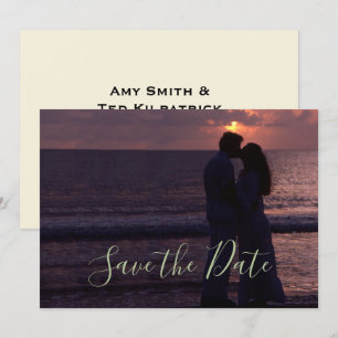 Einladende Hochzeitsvorlage benutzerdefiniertes Fo Save The Date