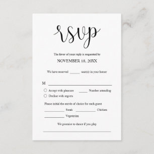 Einladende UAWG für Hochzeiten, Mahlzeiten Karte