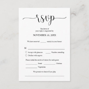 Einladende UAWG für Hochzeiten, Mahlzeiten Karte