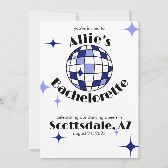 Einladung (Vorderseite)