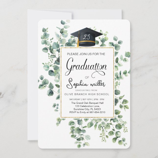 Einladung (Vorderseite)