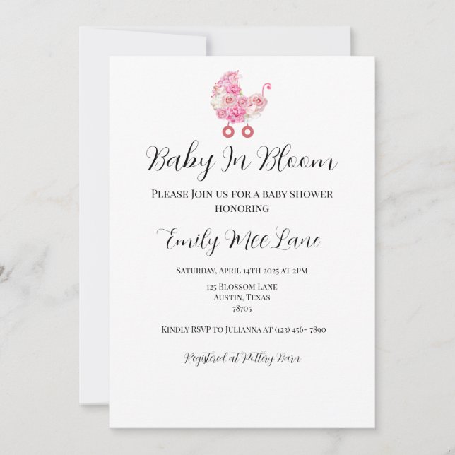 Einladung (Vorderseite)