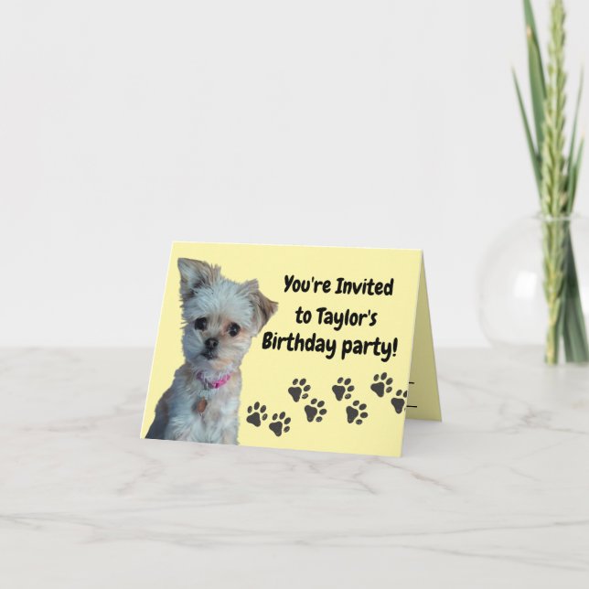 Einladung (Vorderseite)