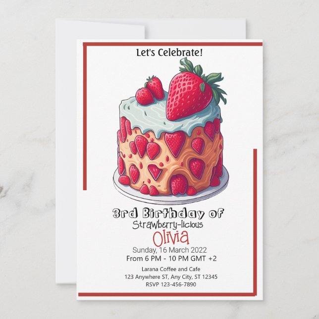 Einladung (Vorderseite)