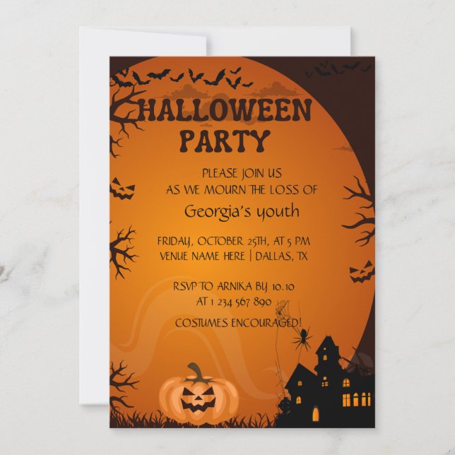 Einladung (Vorderseite)