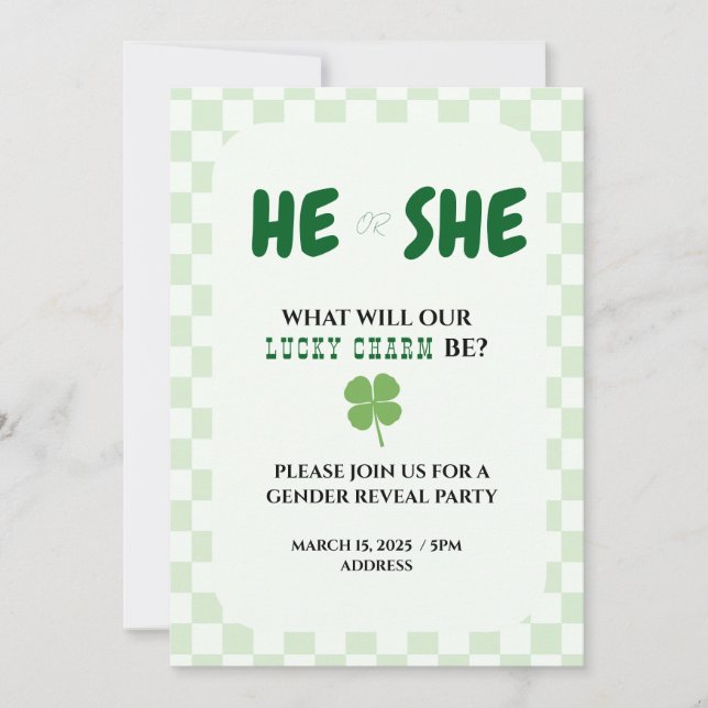 Einladung (Vorderseite)