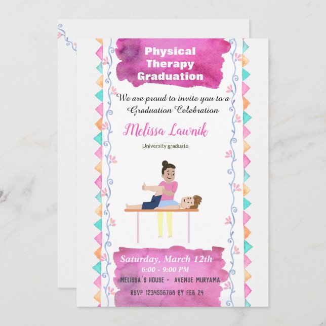 Einladung (Vorne/Hinten)