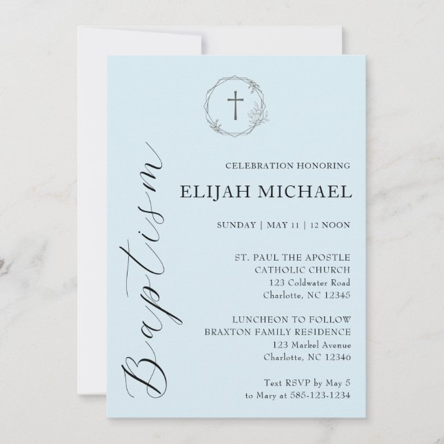 Einladung (Vorderseite)