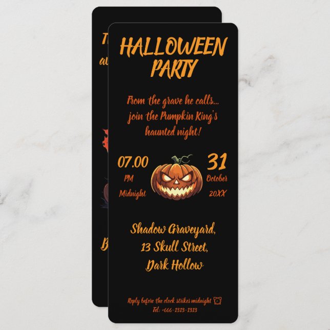 Einladung (Vorne/Hinten)