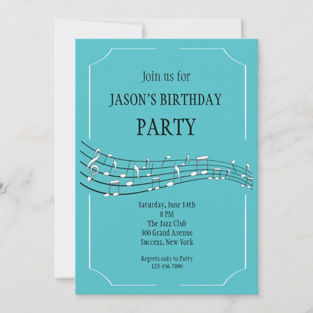 Einladung (Vorderseite)