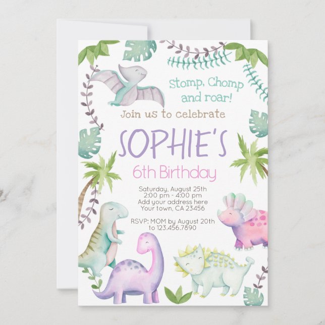 Einladung (Vorderseite)