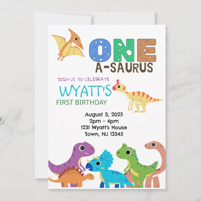 Einladung (Vorderseite)