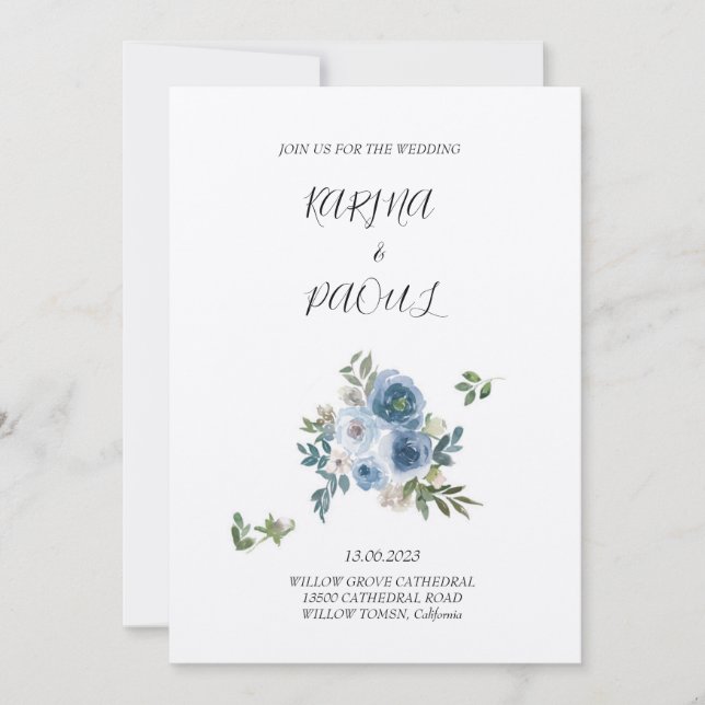 Einladung (Vorderseite)