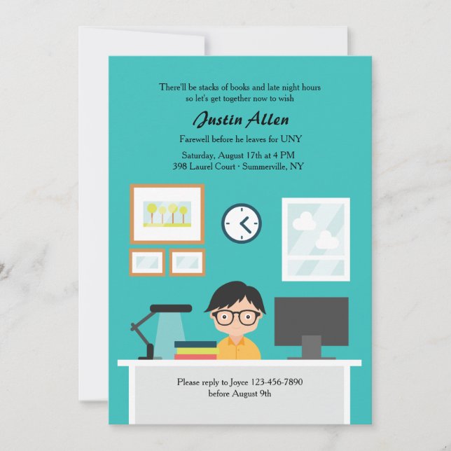 Einladung (Vorderseite)