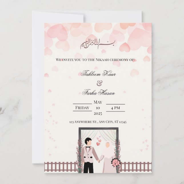 Einladung (Vorderseite)