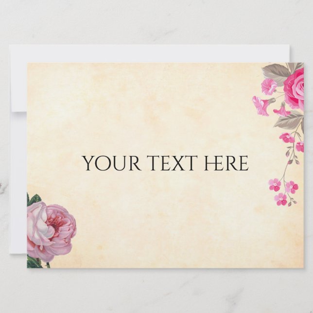 Einladung (Vorderseite)