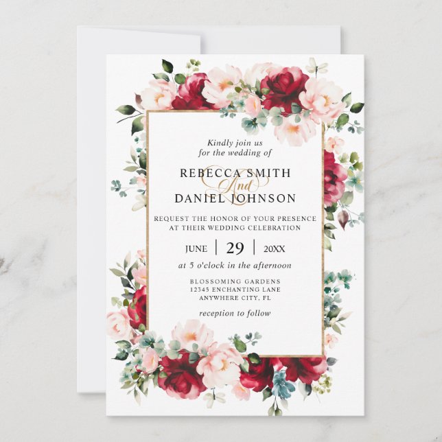 Einladung (Vorderseite)