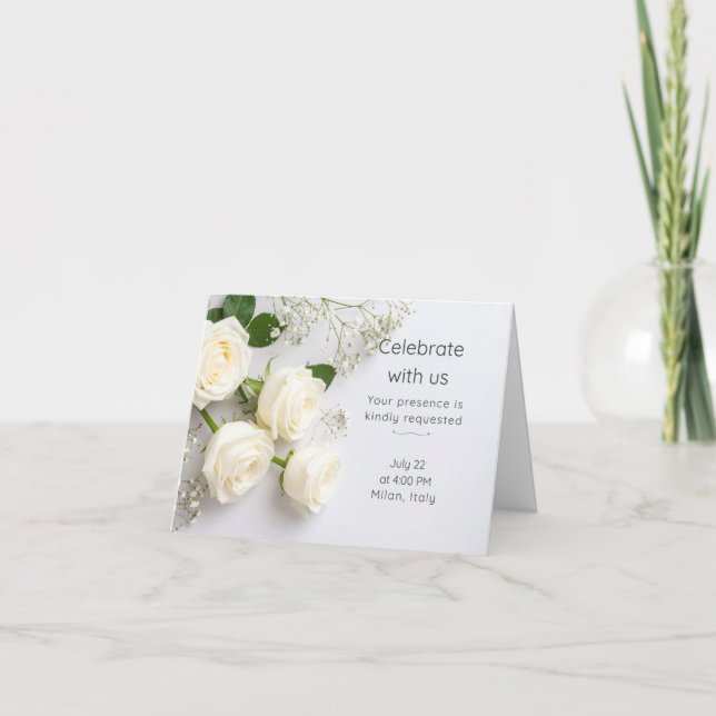 Einladung (Vorderseite)