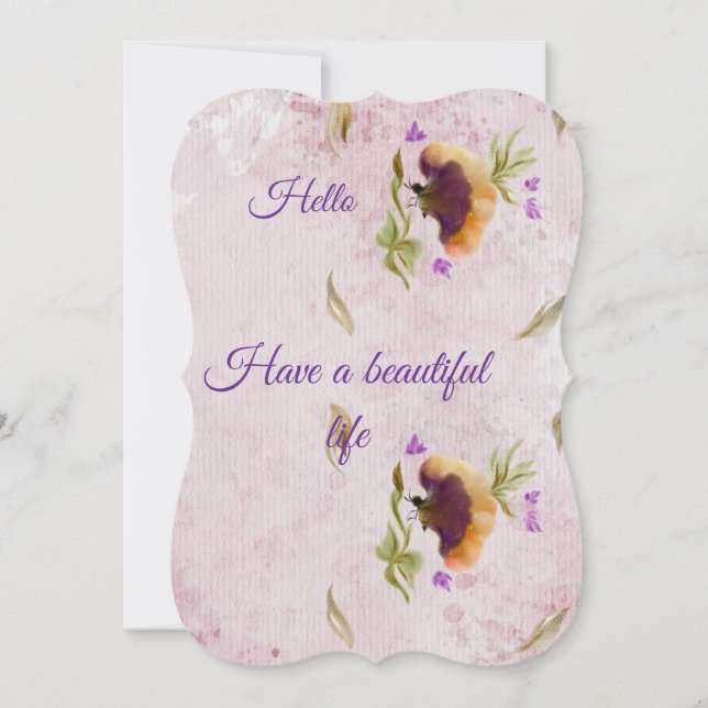 Einladung (Vorderseite)