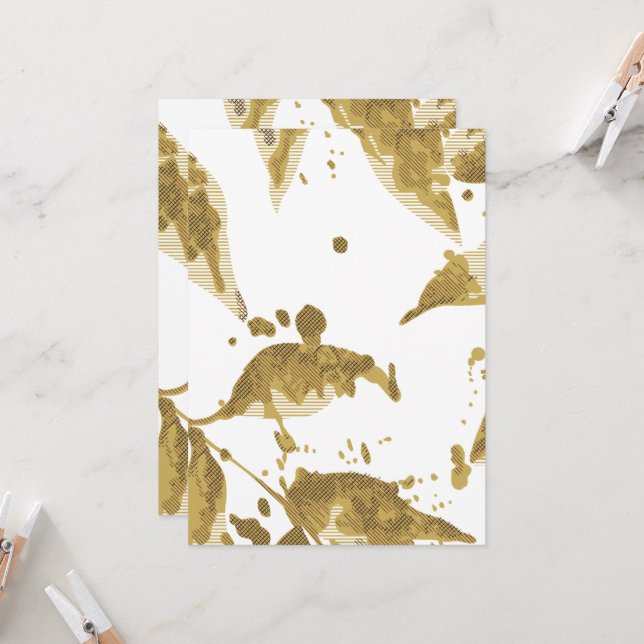 Einladung (Vorderseite/Rückseite Beispiel)