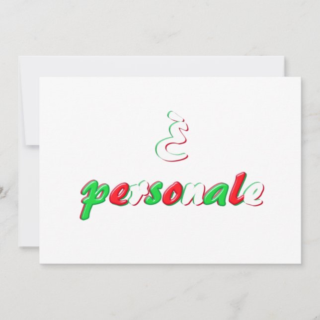 Einladung (Vorderseite)