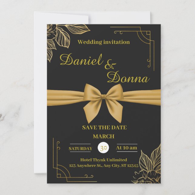 Einladung (Vorderseite)