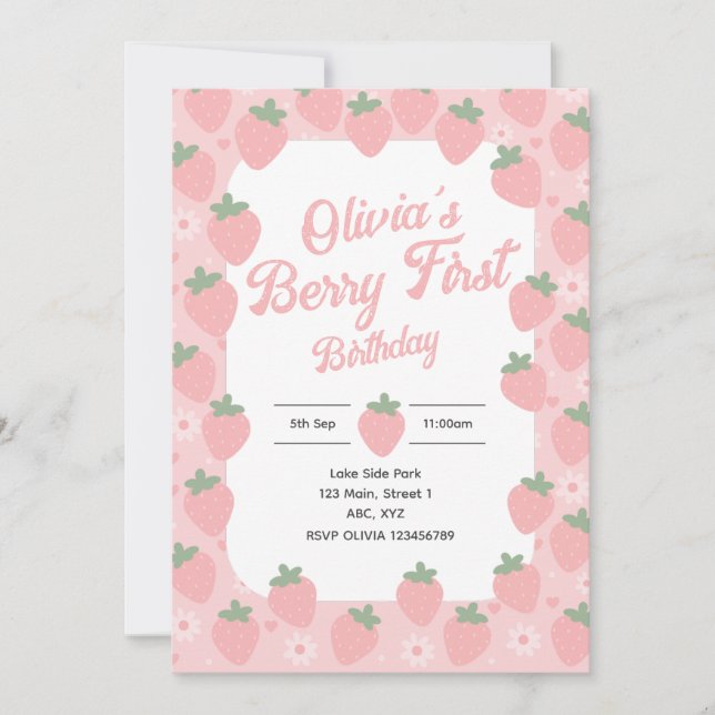 Einladung (Vorderseite)